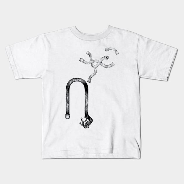 Tubes nr1 Kids T-Shirt by ImmortalPink